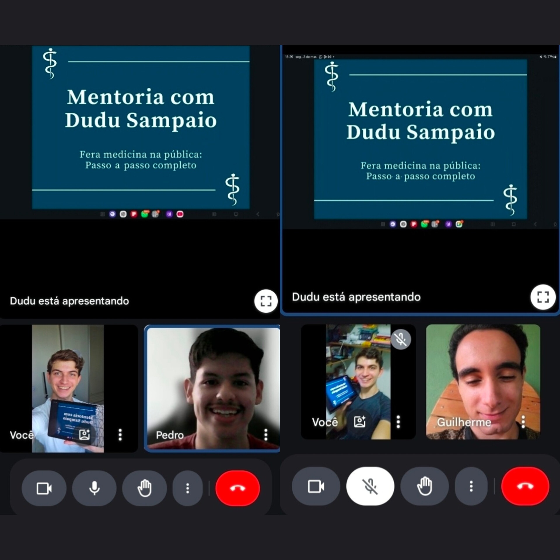Depoimento de aluno aprovado em medicina 11