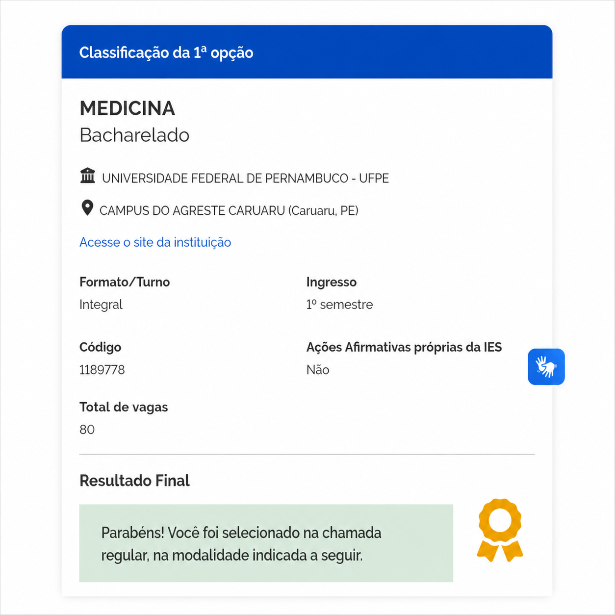 Depoimento de aluno aprovado em medicina 4